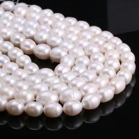Potato Cultured Freshwater Pearl Beads, DIY, white, 11-12mm .96 Inch 