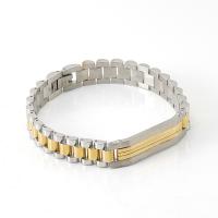 Stainless Steel Bracelet, plated, for man 