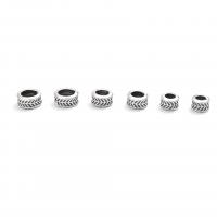 Sterling Silver Spacer Beads, 925 Sterling Silver silver color 