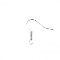Stainless Steel Hook Earwire, silver color plated, DIY, silver color 