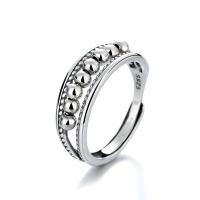 Sterling Silver Finger Ring, 925 Sterling Silver, Adjustable & for woman, silver color 