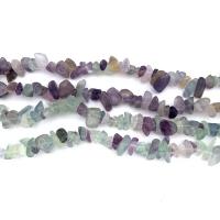 Fluorit Perlen, Unregelmäßige, poliert, keine, 5x8mm, Länge:ca. 31.5 ZollInch, verkauft von Strang