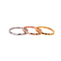 Titanium Steel Finger Ring, plated, Unisex 2.5mm, US Ring 