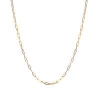 Stainless Steel Chain Necklace, 304 Stainless Steel, with 1.97Inch extender chain, Vacuum Plating, for woman 3mm Approx 14.96 Inch 