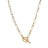 Halskette, 304 Edelstahl, Vakuumbeschichtung, für Frau, keine, 4mm, Länge:ca. 18.31 ZollInch, verkauft von PC