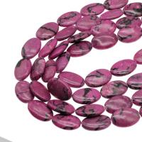 Rhodonit Perlen, DIY, violett, 30x20x8mm, Länge:38 cm, verkauft von Strang