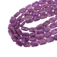 Dyed Marble Beads, Square, imitation argentina rhodochrosite & DIY, purple cm 