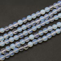 Meer Opal Perlen Schmuck, rund, DIY & facettierte, weiß, 8x8x8mm, Länge:38 cm, verkauft von Strang