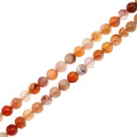 Natural Red Agate Beads, Round, DIY & faceted, red cm 
