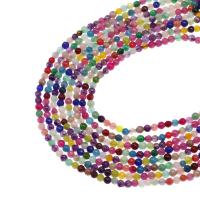 Mixed Gemstone Beads, Natural Stone, Round, DIY & faceted, mixed colors cm 