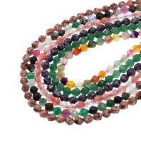 Mixed Gemstone Beads, Star Cut Faceted & DIY cm 