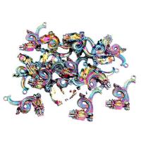 Zinc Alloy Necklace, Dragon, colorful plated, Unisex multi-colored Approx 17.72 Inch 