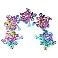 Zinc Alloy Necklace, Tree, colorful plated, Unisex multi-colored Approx 17.72 Inch 