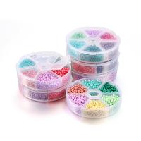 Opaque Rainbow Glass Seed Beads, Seedbead, Round, DIY 3mm 