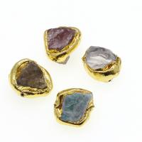 Perles de pierre gemme mixte, avec alliage de zinc, DIY, plus de couleurs à choisir Vendu par PC