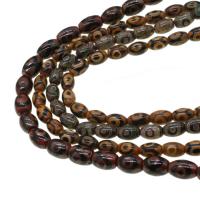 Natural Tibetan Agate Dzi Beads, Drum, DIY cm 