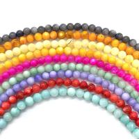 Dyed Shell Beads, Freshwater Shell, Round, DIY 4mm .96 Inch 