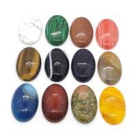 Кабошоны из драгоценных камней, Полудрагоценный камень, Овальная форма, полированный, DIY & различные материалы для выбора, Много цветов для выбора продается PC