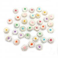 White Lip Shell Beads, Daisy, Carved, DIY 10mm,12mm 