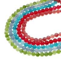 Gemischte Edelstein Perlen, rund, DIY, keine, Länge:38 cm, verkauft von Strang