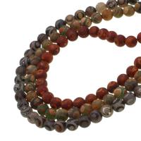 Natural Tibetan Agate Dzi Beads, Round, DIY 8mm cm 
