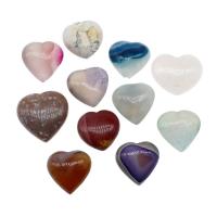 Кабошоны из драгоценных камней, Полудрагоценный камень, Сердце, Много цветов для выбора продается PC