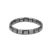 Magnetische Armband , Hämatit, unisex & Strahlenschutz, schwarz, Länge:ca. 7.09 ZollInch, verkauft von PC