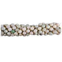 Jade Burma Bead, with Seedbead, Lantern, polished, DIY & faceted, 10-12mm .96 Inch 