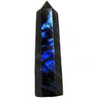 Labradorite Point Decoration, polished, mixed colors 