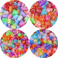 Acrylic Jewelry Beads, DIY mixed colors, 3.5-11mm 