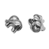 Zinc Alloy Animal Beads, Elephant, DIY 16mm 