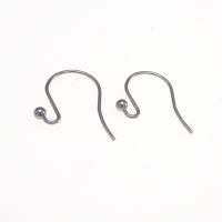 Stainless Steel Hook Earwire, 316L Stainless Steel, original color, 19mm 