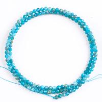 Apatit Perlen, Apatite, rund, poliert, DIY & facettierte, keine, 2-3mm, Länge:14.96 ZollInch, verkauft von Strang