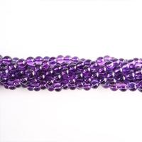 Natürliche Amethyst Perlen, rund, poliert, DIY & verschiedene Größen vorhanden, violett, 6-12mm, Länge:14.96 ZollInch, verkauft von Strang