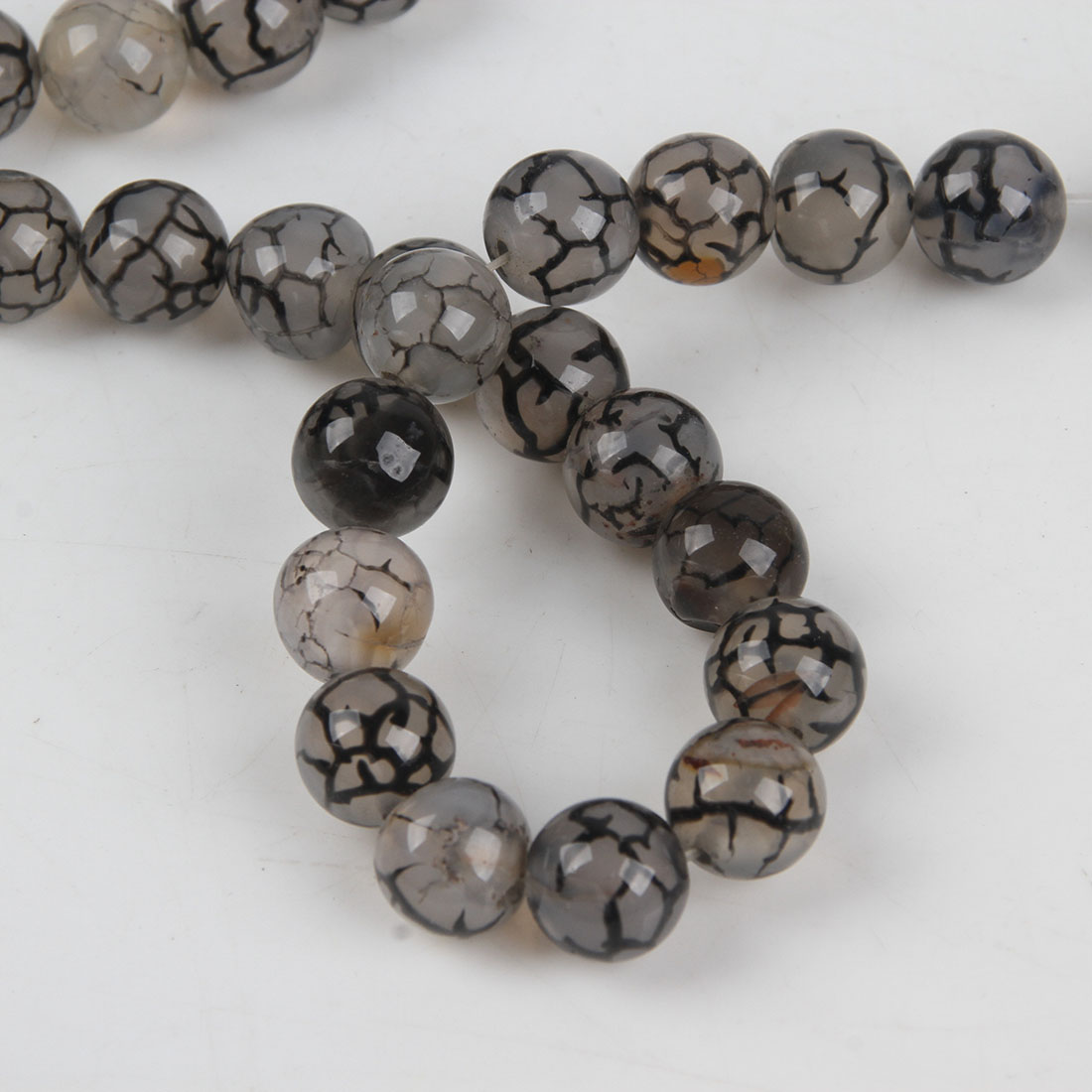 Natural Dragon Veins Agate Beads, Round, different size for choice, Grade AAAAAA, Hole:Approx 1mm, Length:Approx 15.5 Inch, Sold By Strand