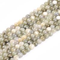 Labradorit Perlen, rund, poliert, DIY & verschiedene Größen vorhanden, Länge:ca. 38-40 cm, verkauft von Strang