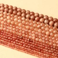 Mondstein Perlen, Orange Mondstein, rund, poliert, DIY & verschiedene Größen vorhanden, orange, 4-12mm, Länge:14.96 ZollInch, verkauft von Strang