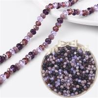 Perles de cristal rondelle, abaque, DIY & facettes, plus de couleurs à choisir Environ Vendu par sac
