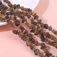 Katzenauge Perlen, Bruchstück, DIY, keine, 4-9mm, Länge:31.50 ZollInch, verkauft von Strang