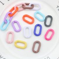 Acrylic Linking Ring, Oval, DIY Approx 