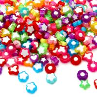 Acryl Schmuck Perlen, Schmetterling, DIY & verschiedene Stile für Wahl, gemischte Farben, 9mm,8x7mm,10mm, verkauft von Tasche