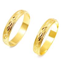 Brass Bangle, plated, for woman, golden 
