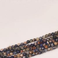 Abalorios de Sodalita, Esférico, Bricolaje & facetas, color mixto, 6mm, longitud:14.96 Inch, Vendido por Sarta