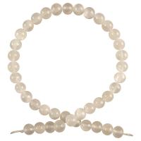 Gypsum Stone Beads, Round, DIY white .35 Inch 
