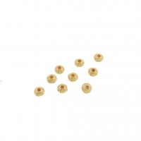 Bijoux de perles en alliage de Zinc , Placage, DIY, doré, 5.5mm, Vendu par PC