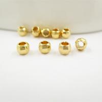 Weinlese Messing Perlen, plattiert, DIY, goldfarben, verkauft von PC