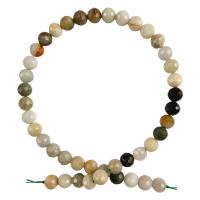 Jade Birma Perle, Burma Jade, rund, DIY & verschiedene Größen vorhanden & facettierte, gemischte Farben, Länge:15.35 ZollInch, verkauft von Strang