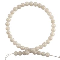 Natural Moonstone Beads, Round, DIY white .35 Inch 