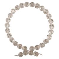 Natural Clear Quartz Beads, Round, Star Cut Faceted & DIY white .35 Inch 