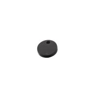 Unbearbeitetes Schild aus Edelstahl, 304 Edelstahl, rund, Vakuum-Ionen-Beschichtung, Modeschmuck & DIY & verschiedene Größen vorhanden, schwarz, verkauft von PC